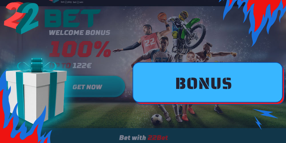 22Bet treats its mobile users to a generous sign-up bonus