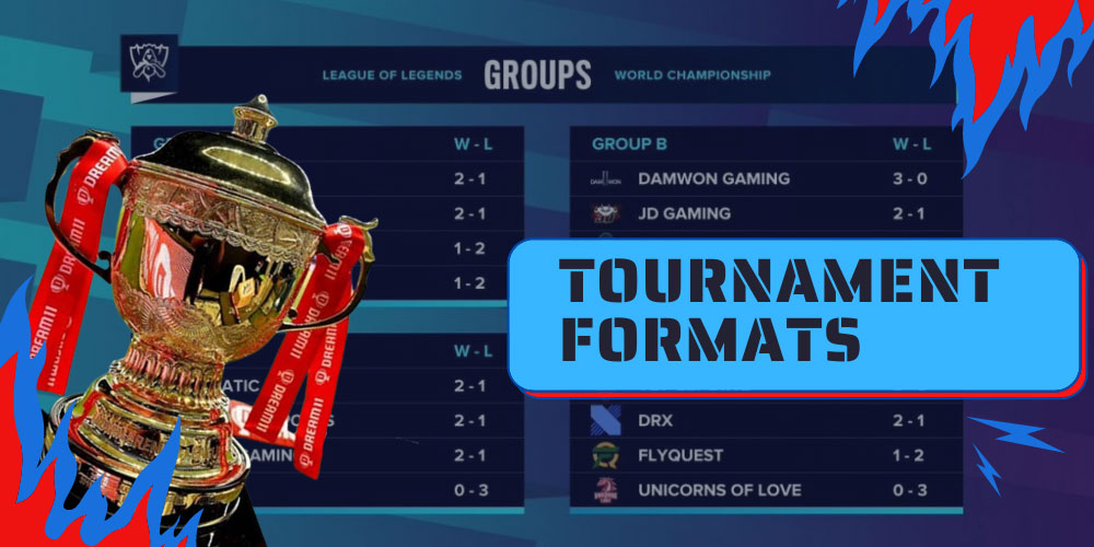Tournament formats