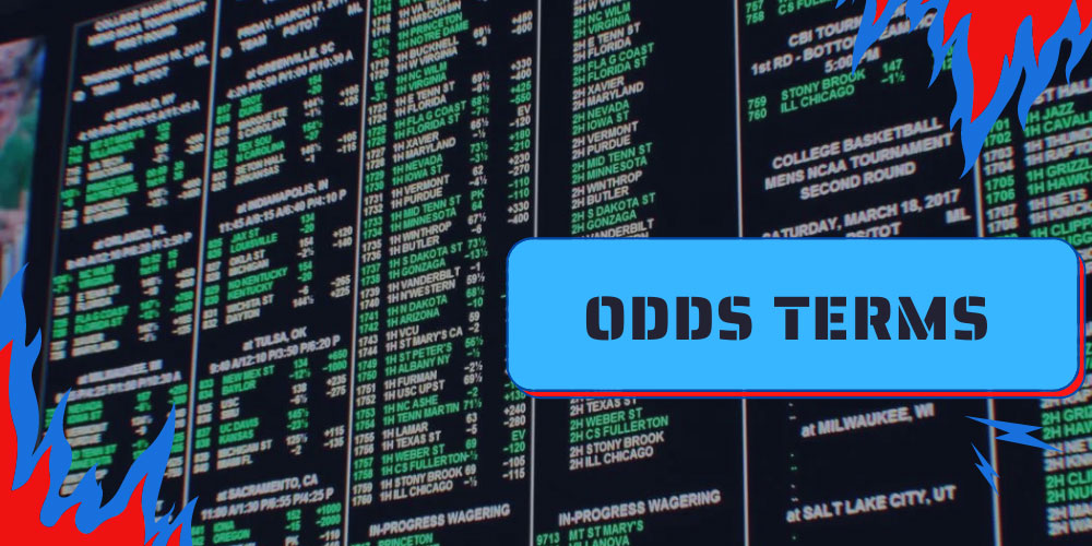 odds terms in cricket betting